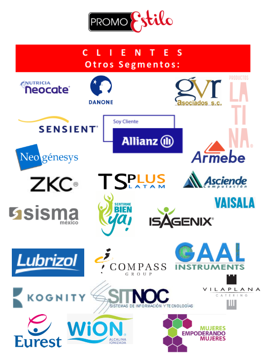 Clientes Segmento Industria Turística - Avianca, Hyatt, Interjet, Avis, Budget, Amadeus